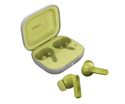 True Wireless MOTOROLA Słuchawki bezprzewodowe Moto Buds Green Banana PG38C05790